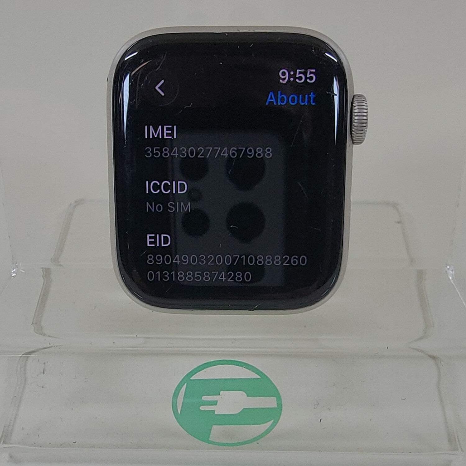 Unlocked Apple Watch SE 2nd Gen 44MM Starlight Aluminum A2727 Face Only