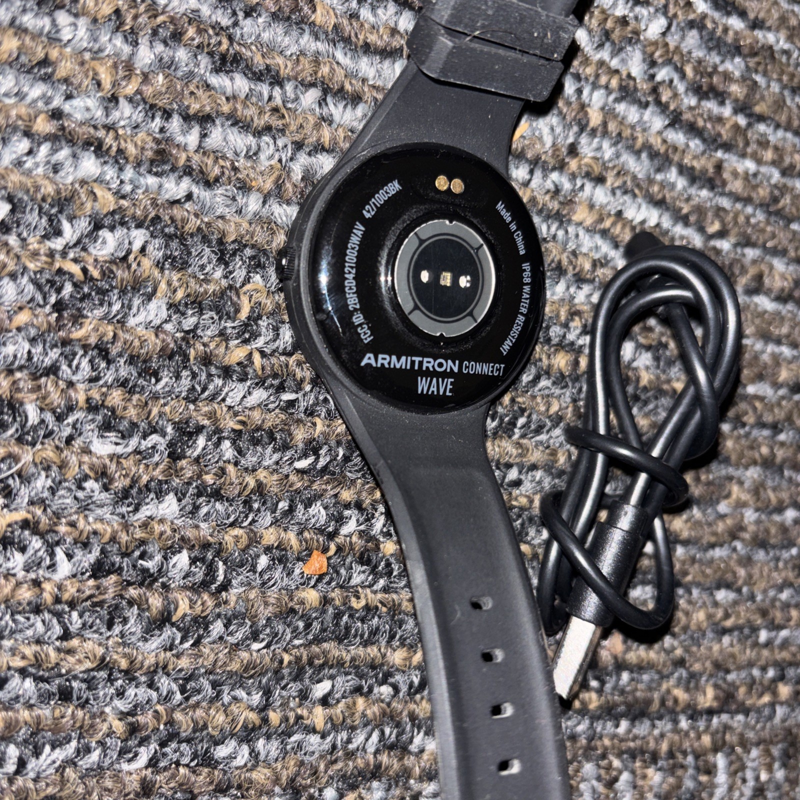 Armitron Connect Wave Smartwatch Calling GPS Heart Rate IP68 Android iOS Used