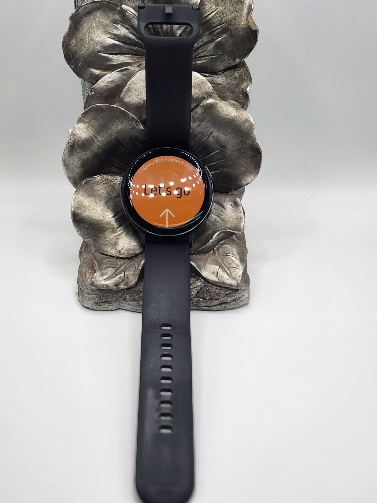 Samsung Galaxy Watch Active 2 SM-R820 44mm Aluminum Case,used, black band #150