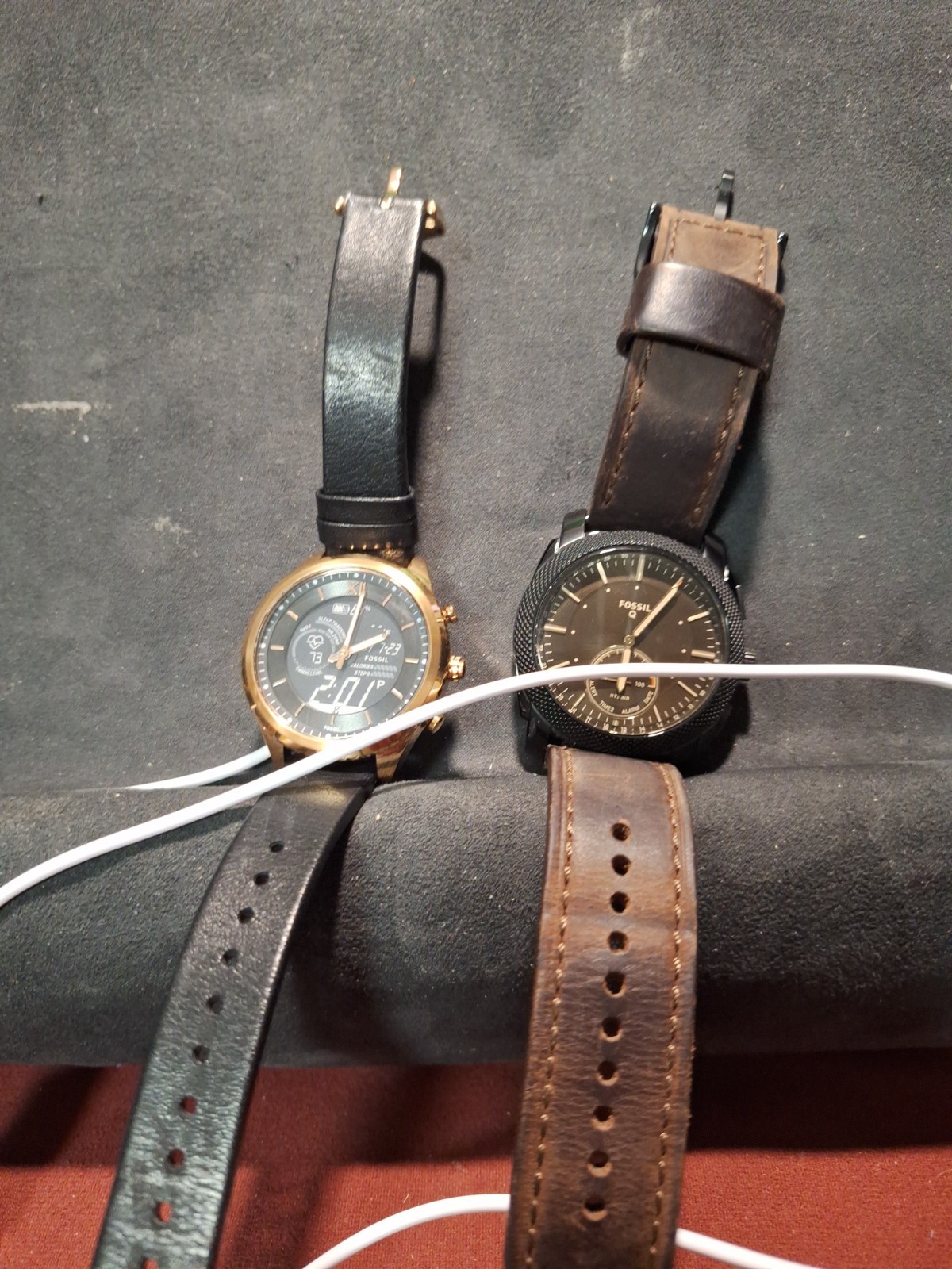 Fossil FTWl7064 Hybrid Smartwatch & Fossil Machine Hybrid Smartwatch FTW1163