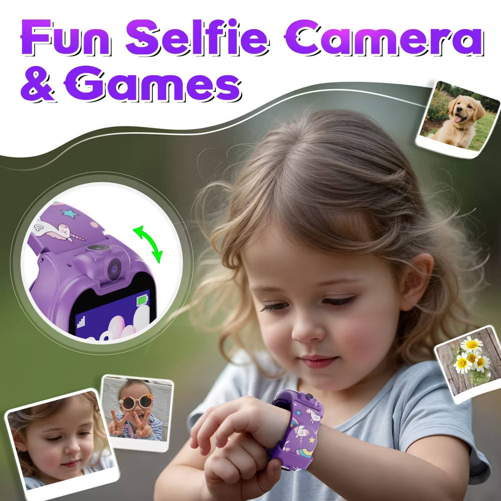 Contixo Kids Smart Watch Camera HD Touch Screen 16 Educational Games Music