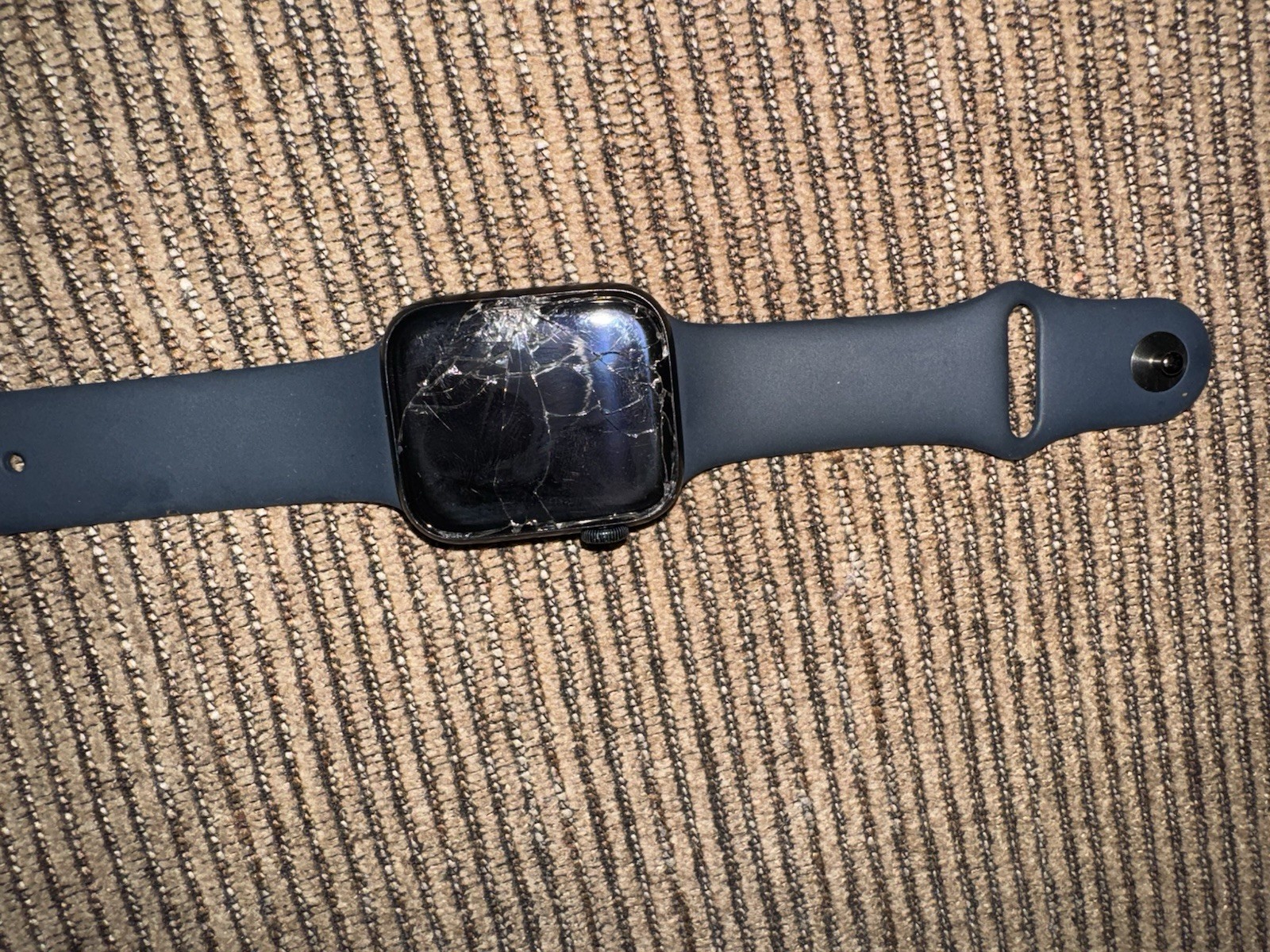 Apple Watch SE (1st Generation) 44mm Space Gray Aluminum Case with Midnight…