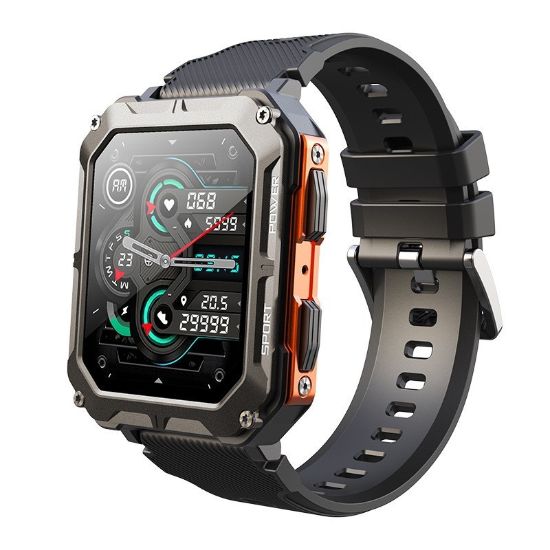 C20PRO Smart Watch, Heart Rate Sleep Monitor, Bluetooth Calling Fitness Tracker