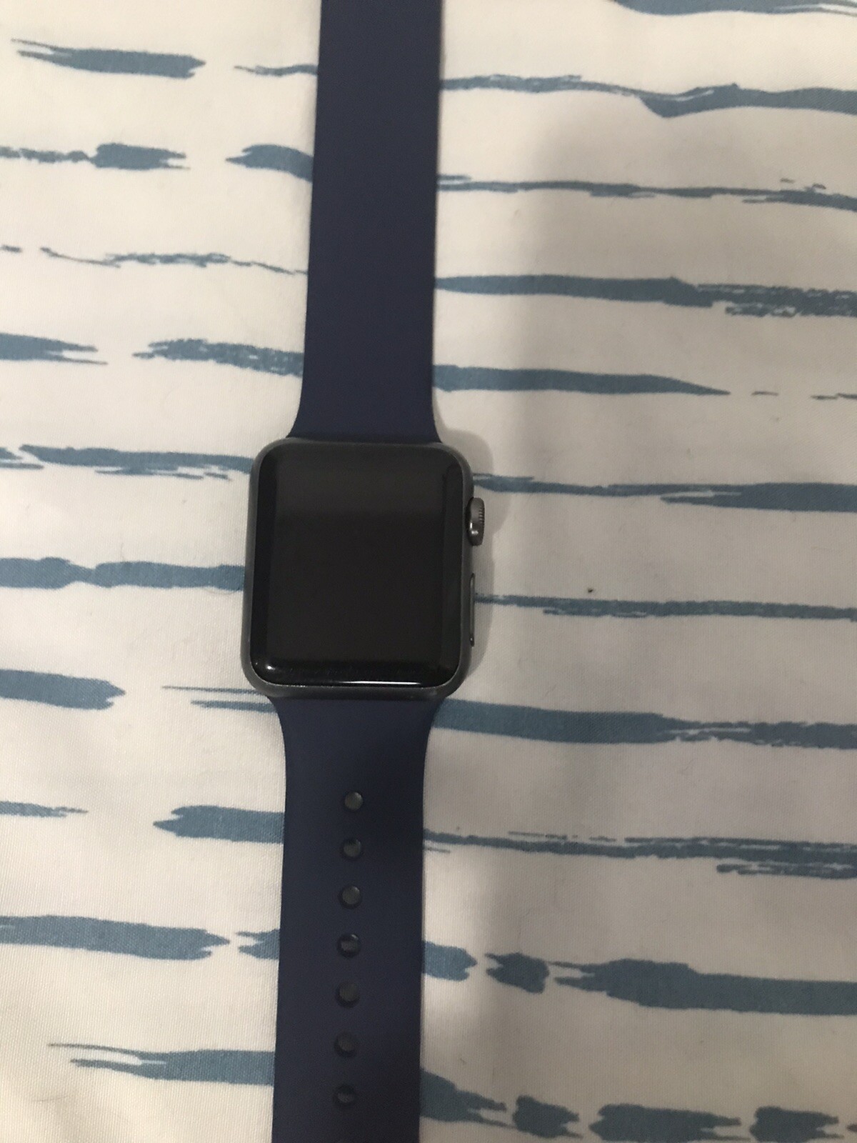 Apple Watch Sport 38mm Navy Blue Sport Band