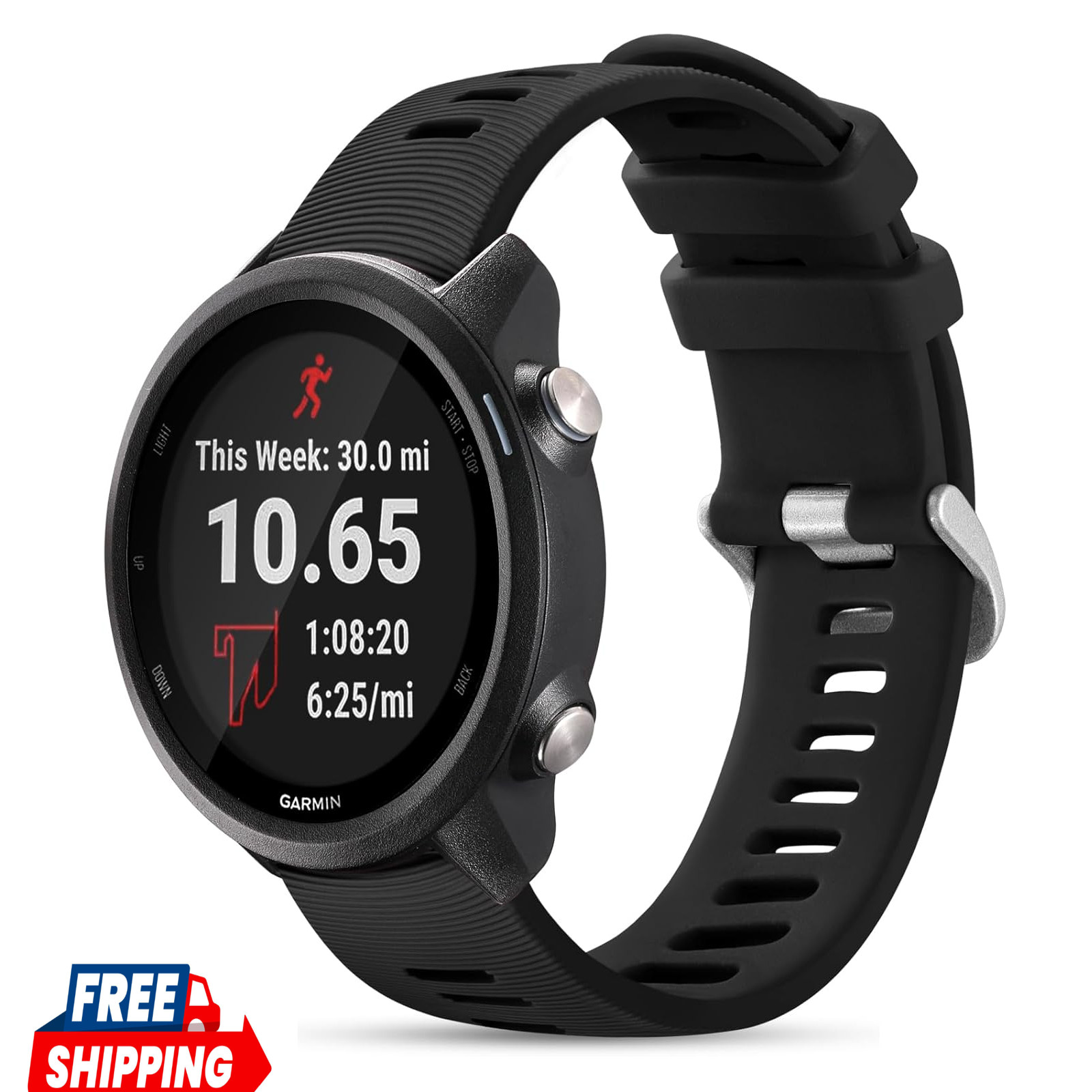 Compatible with Garmin Forerunner 245 Watch Band, 20mm Sport Strap Compatible