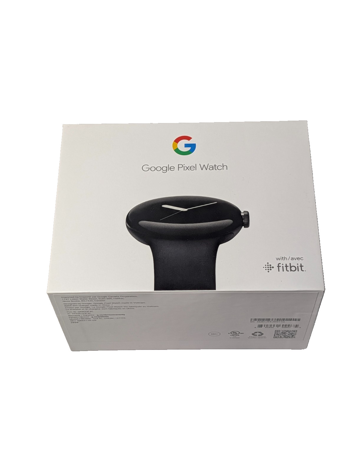 Google Pixel Watch 1st Gen Bluetooth/WiFi – Black – Original Box