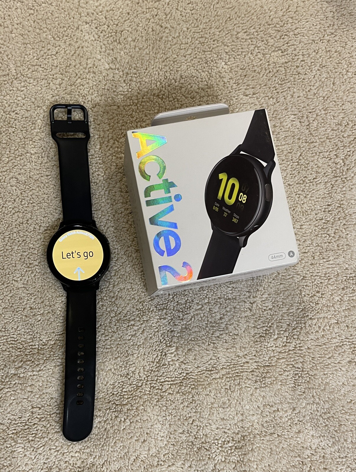Samsung Galaxy Watch Active 2 SM-R820 44mm Aluminum Case with Sport Band…