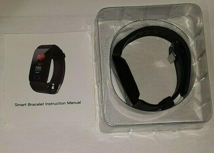 Q1 SMART BRACELET 1.14″ TFT SCREEN BLACK SLEEP, HEART, BLOOD PRESSURE MONITOR