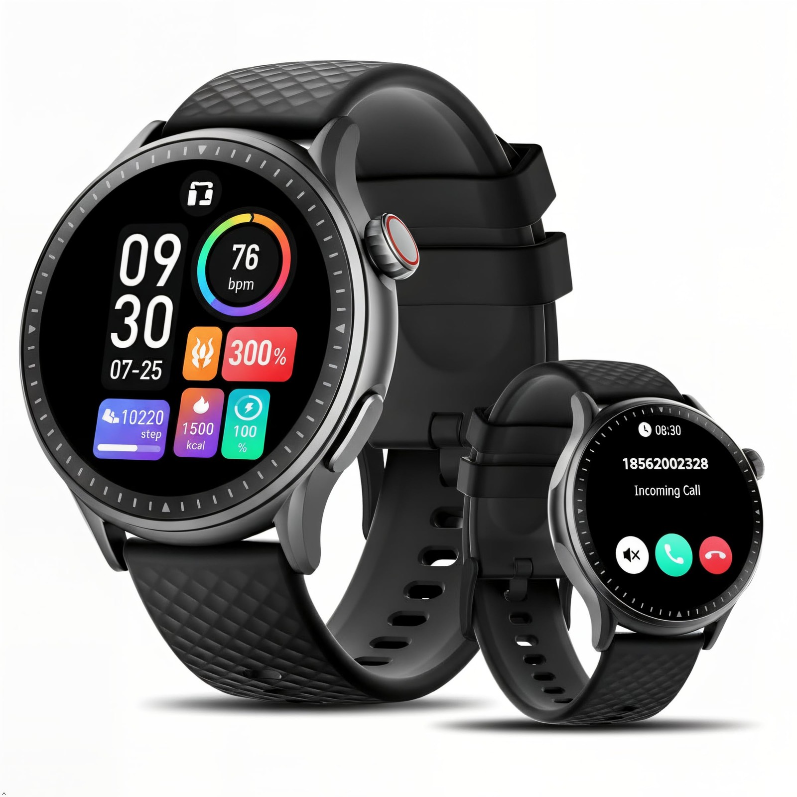 GTR3 Premium Smartwatch for Men & Women – 1.43″ AMOLED, Bluetooth Calling, AI…