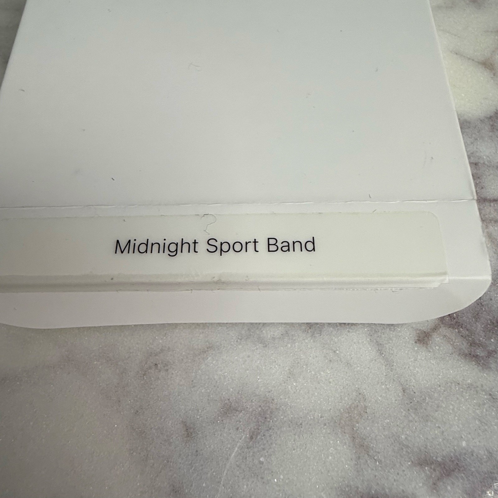 New Apple Watch Sport Band in Midnight