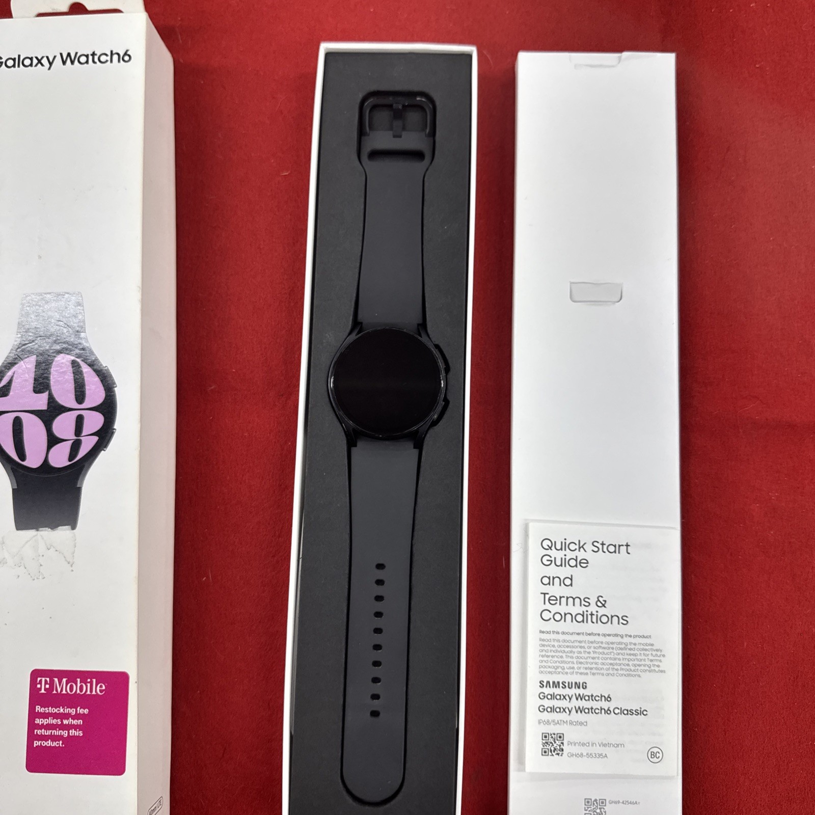 Samsung Galaxy Watch 6 40mm SM-R935U LTE/Cellular – Graphite Used