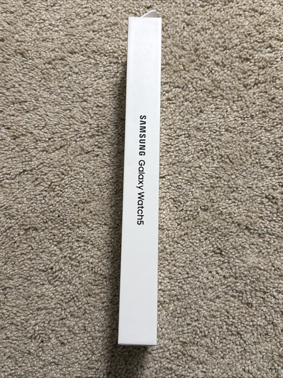 Samsung Galaxy Watch5 44mm Aluminum Case White Band Smartwatch New Sealed
