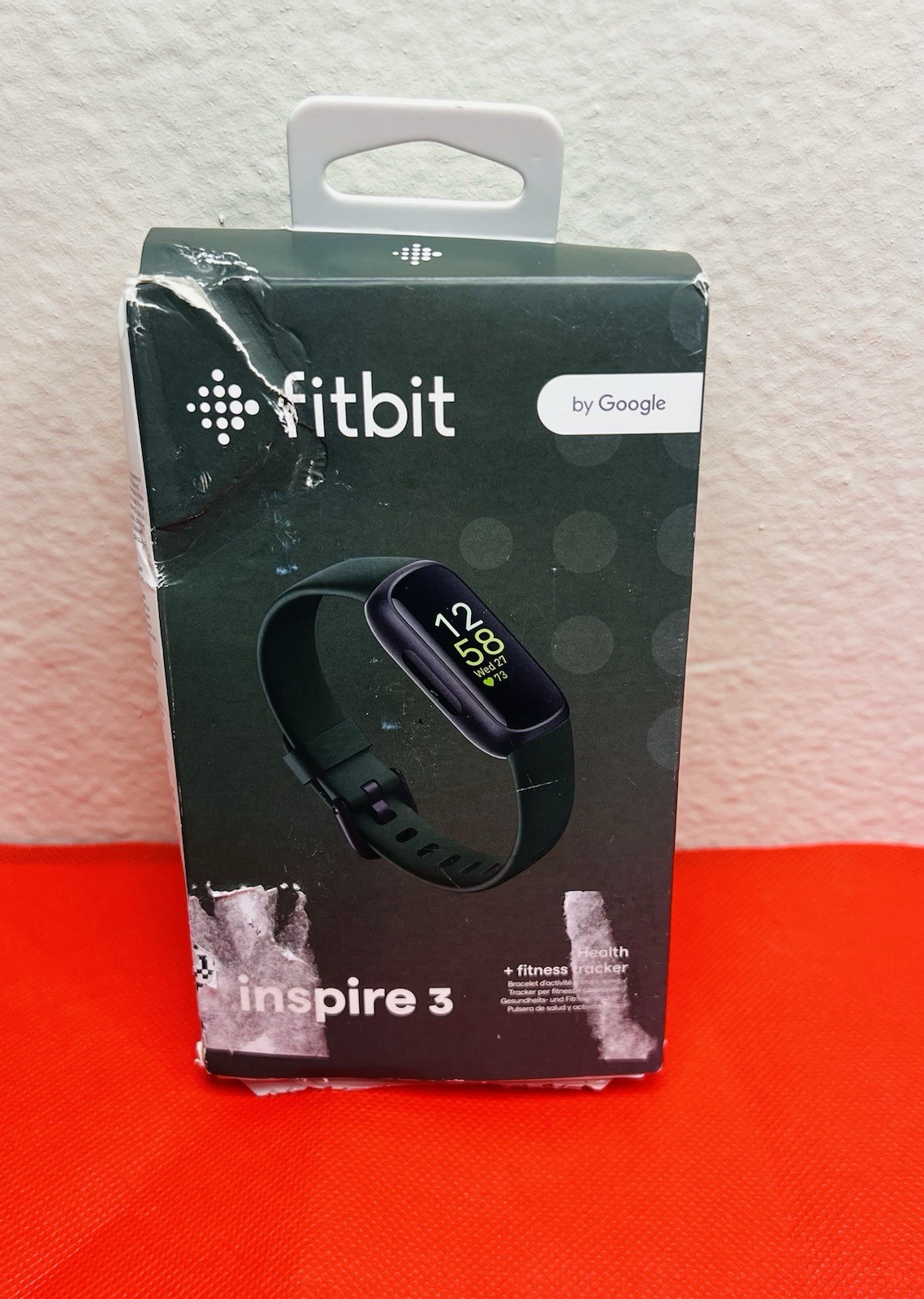 Fitbit Inspire 3 Fitness Activity Tracker Heart Rate Monitor in Midnight Zen