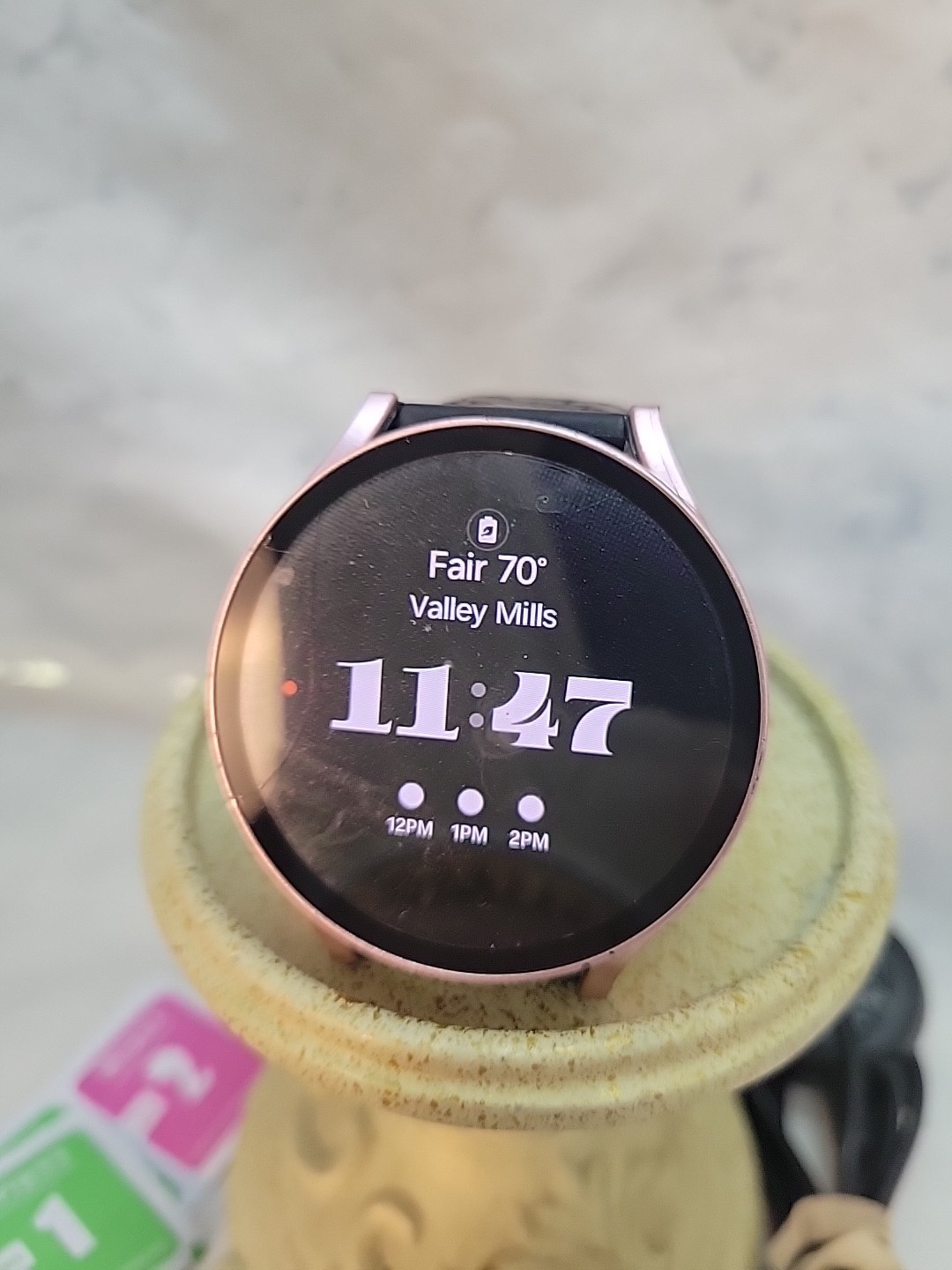 Samsung Galaxy Watch 44mm Rose Gold Accesories Pre-owned +accessories