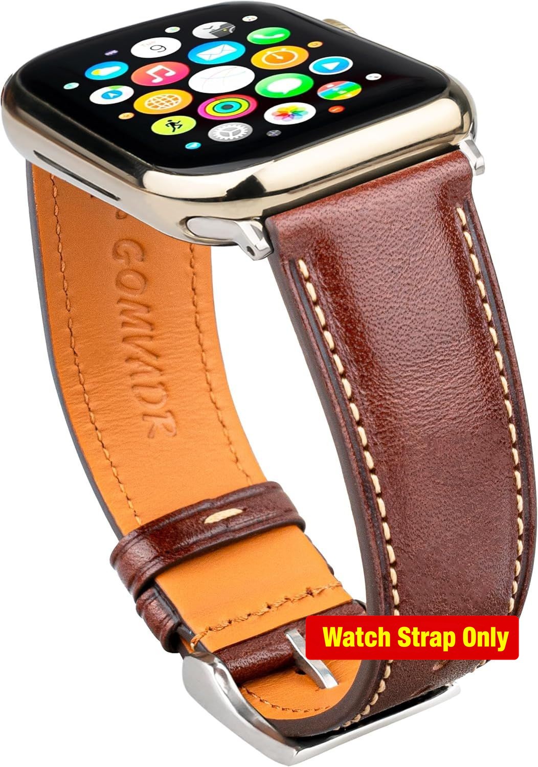Leather Strap Compatible with Apple Watch Ultra 42mm 44mm 45mm 49mm