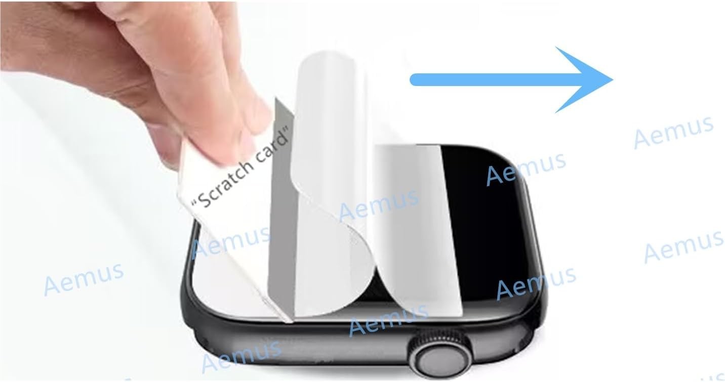 6 Pack of Clear TPU Film Screen Protectors for 1.8″ IDW13 Smart Watch