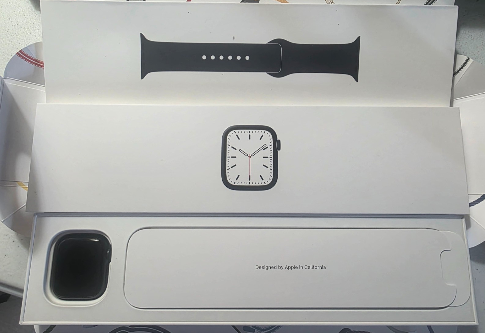 Apple Watch Series 7 41MM GPS Only Aluminum Case with Sport Band MKMX3LL/A