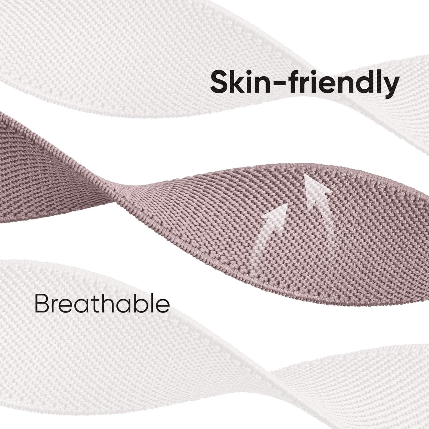 10 Pack Water-Resistant Stretchy Straps for Apple Watch 40mm 44mm Compatible Ban