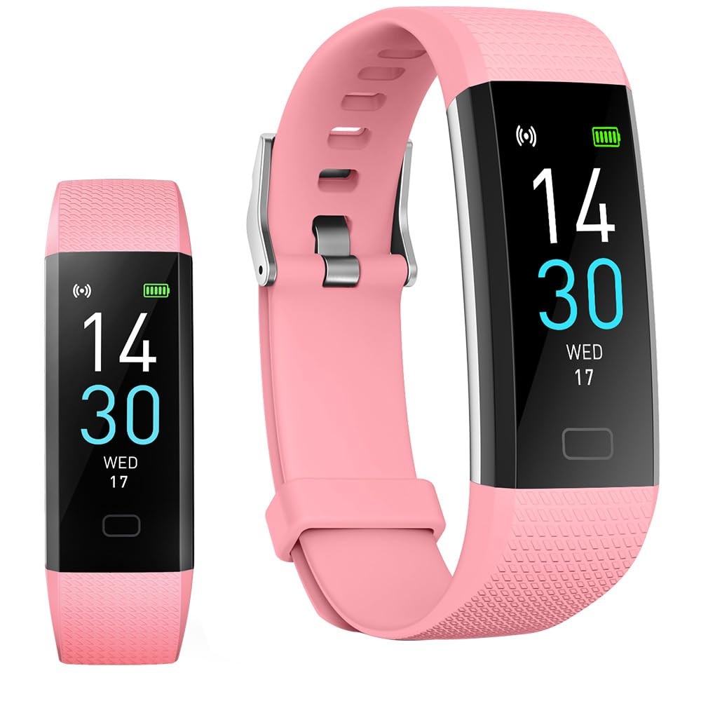 Fitness Tracker with Heart Rate Monitor/Step Counter/Calories, Activity Track…
