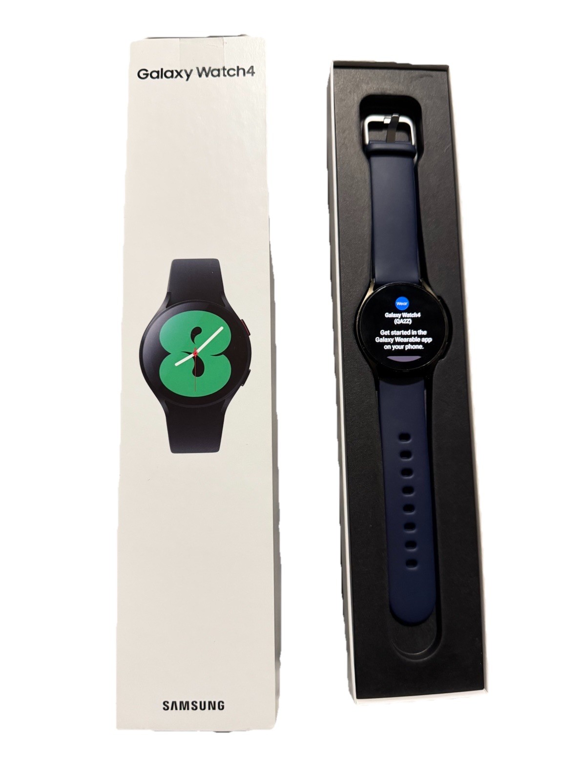 Samsung Galaxy Watch4 SM-R865 40mm Aluminum Case with Sport Band – Black…
