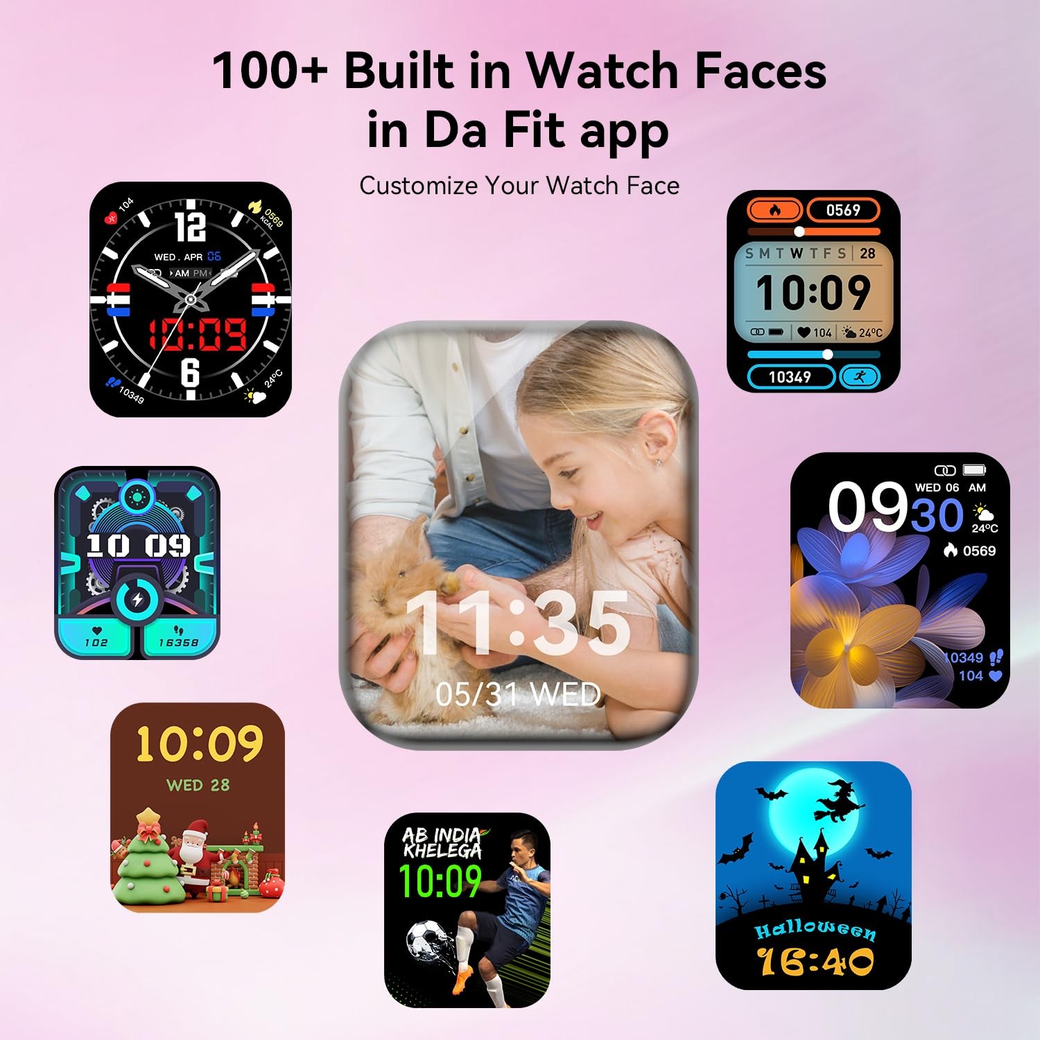 , 1.85″ for Men (Answer/Make ), Heart Rate, Sleep Monitor, Pedometer, Activit…