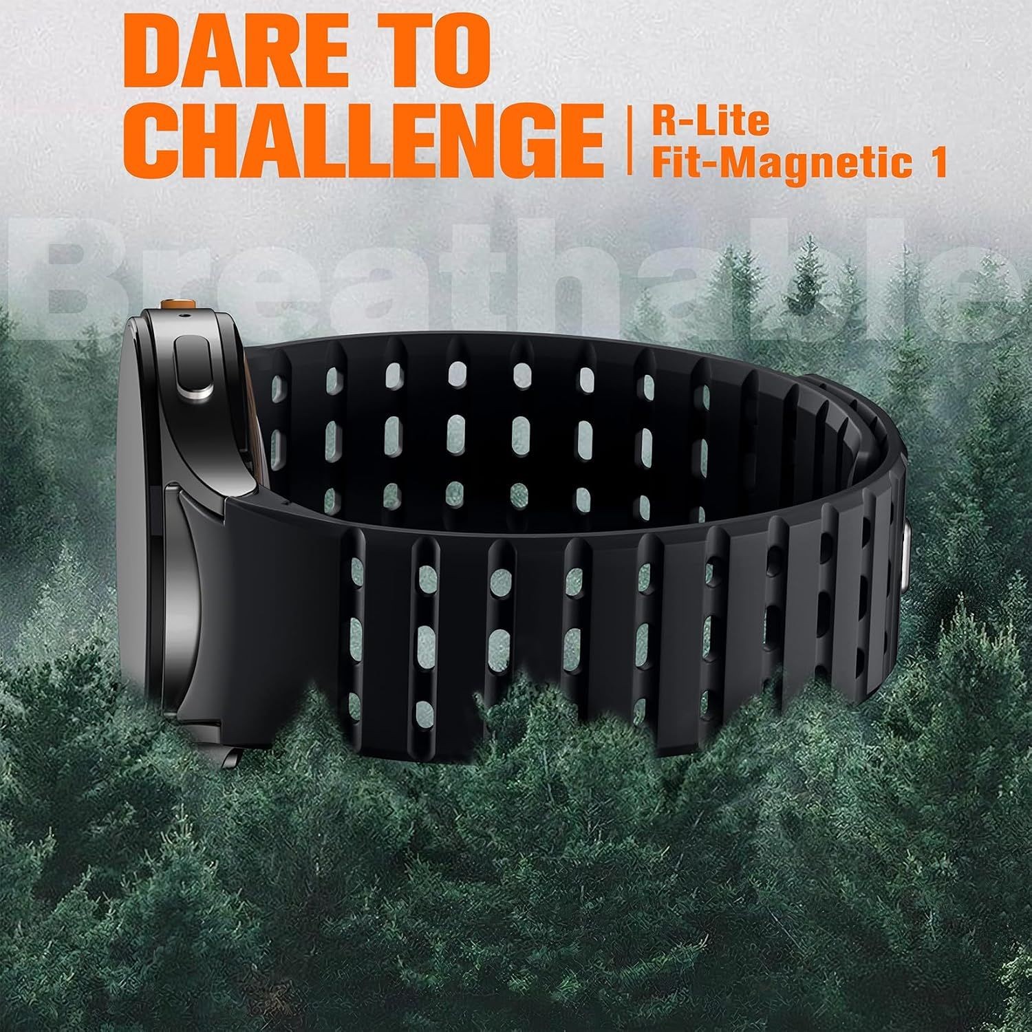 Breathable Magnetic Silicone Band for Samsung Galaxy Watch 6 40mm & 44mm