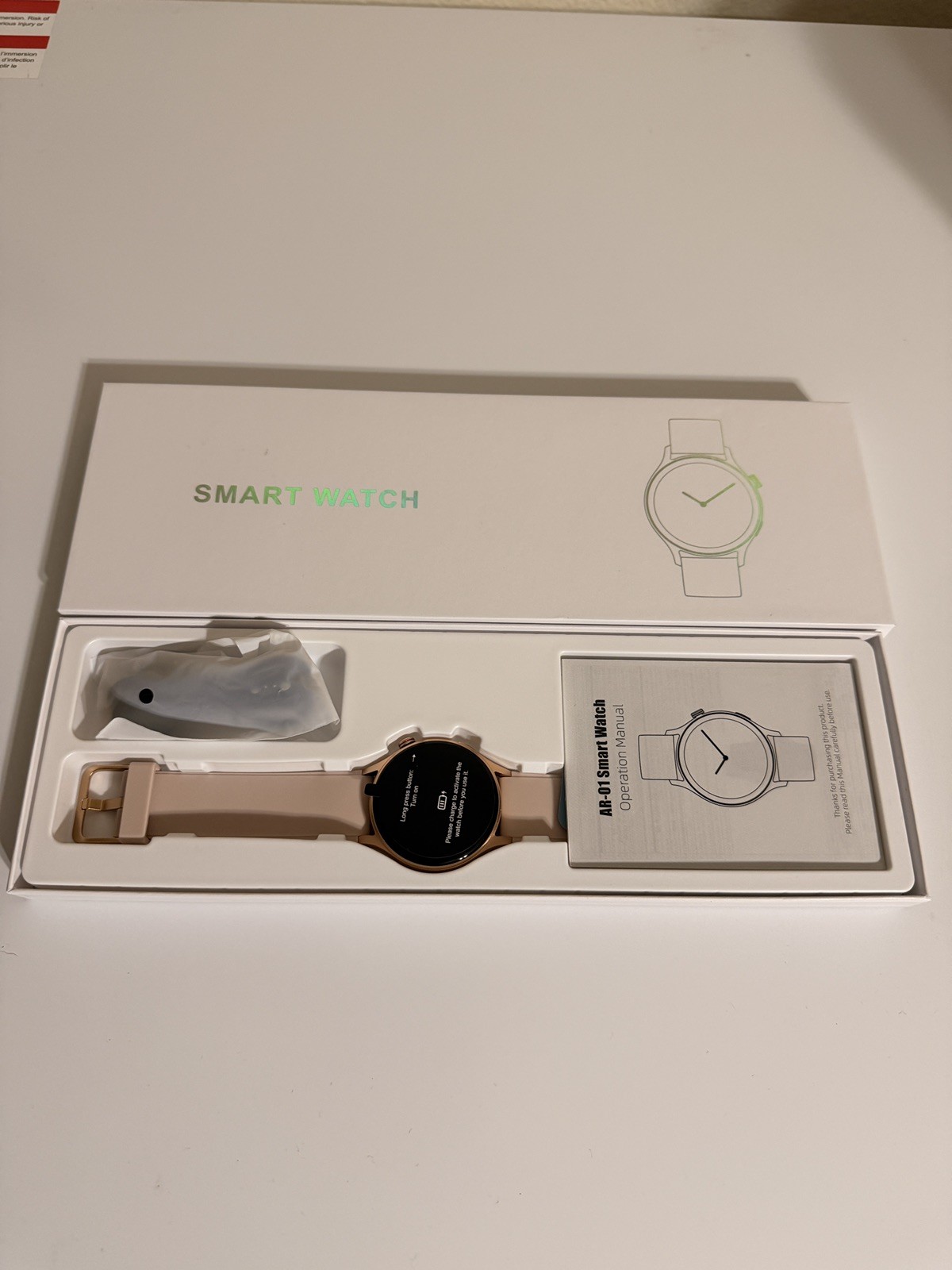 AR-01 VeryFit Womens Smart Watch Touchscreen Fitness Tracker Heart Monitor Phone