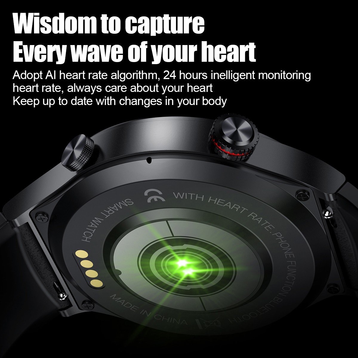 New Smart Watch Men Waterproof Smartwatch Bluetooth for iPhone Android Samsung