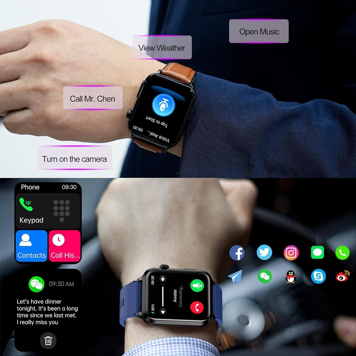 Advanced Health Smartwatch for Women Men with Real-Time Monitoring of Heart R…