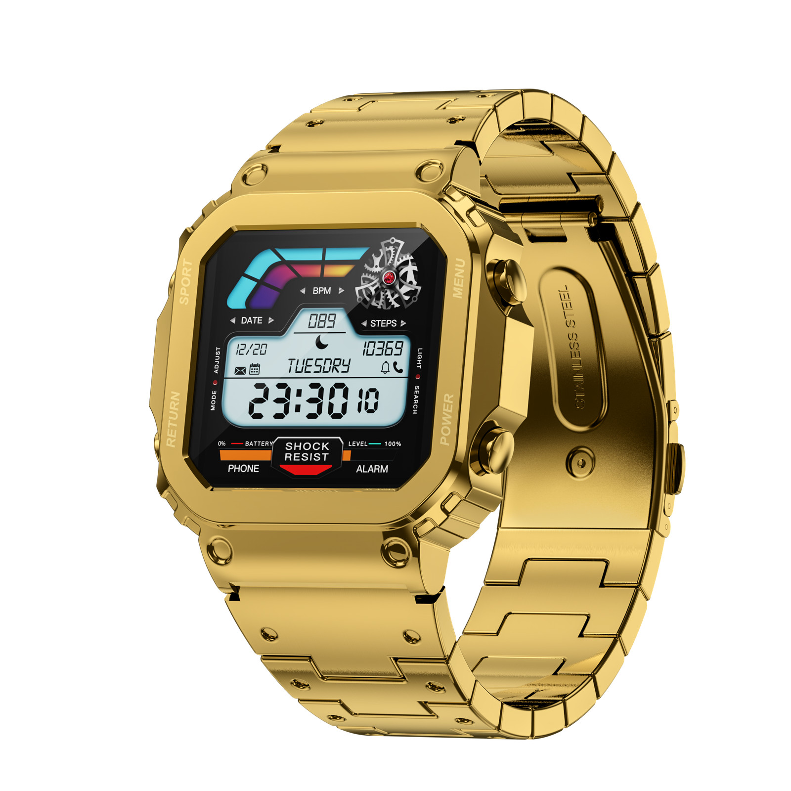 Smart Watch Bluetooth Calling Waterproof Health Monitor For IOS Android New