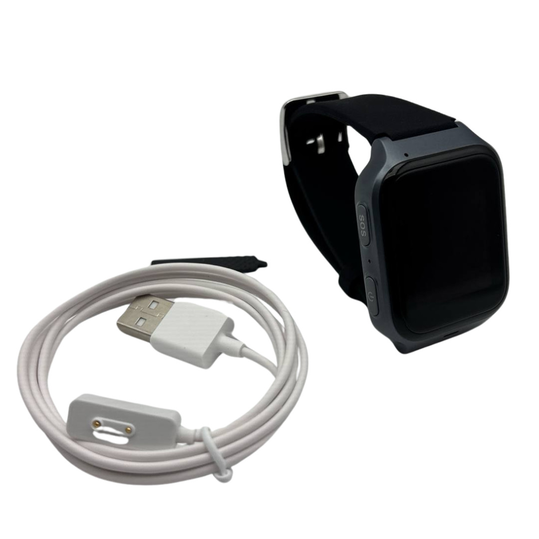 Timex MT43AY Family Connect Senior Smart Watch WiFi 45mm Android iOS T-Mobile