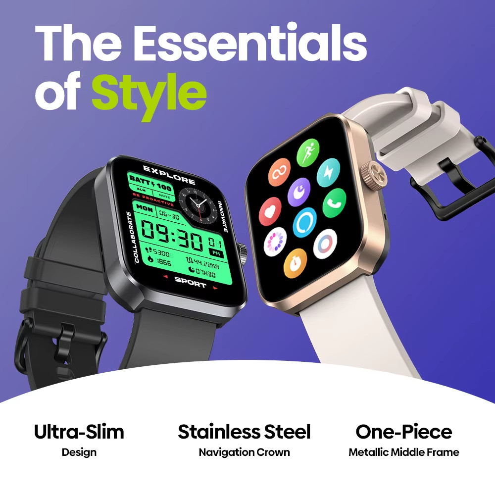 Zeblaze Beyond 3 Plus GPS Smartwatch 1.78″ AMOLED Bluetooth Call Alexa 60+
