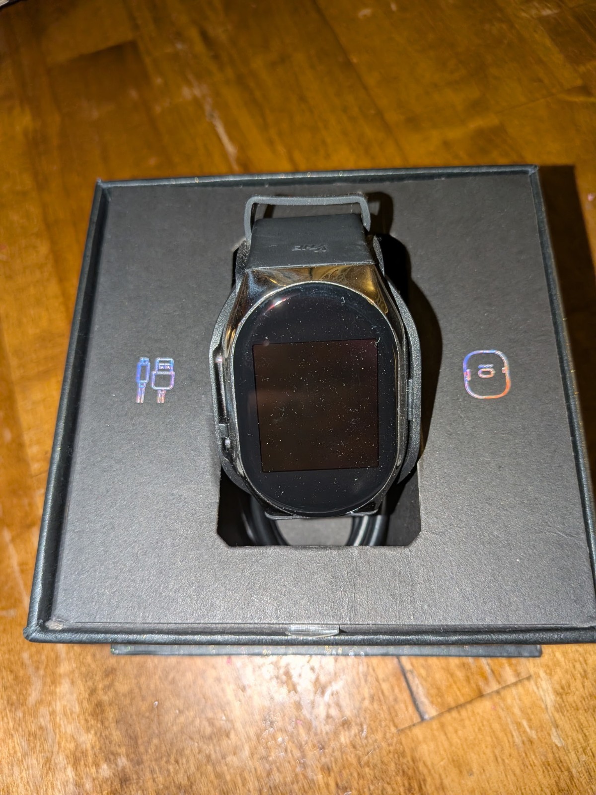 YHE BP Doctor Y001S Smart Watch 38mm Touchscreen iOS/Android Silver/Black