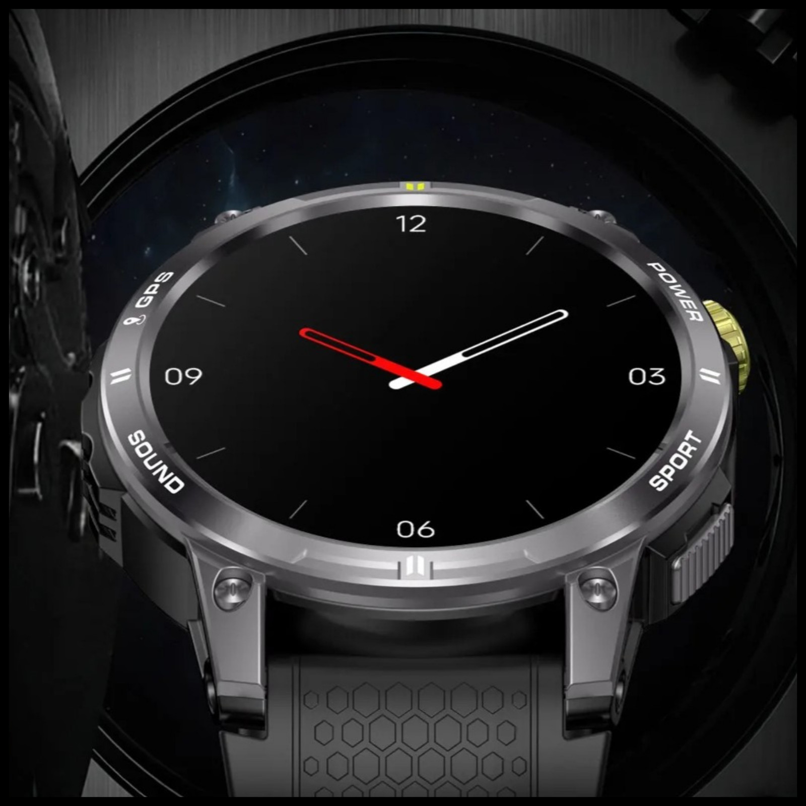 Connected Sport Health GPS GLONASS Resistant Watch 400MAH