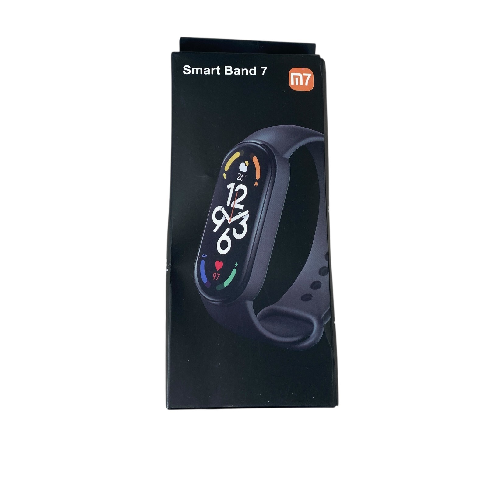 M7 Smart Band 7 Smart Watch Water Resistant Fitness, Blood, Heart/Stress Monitor