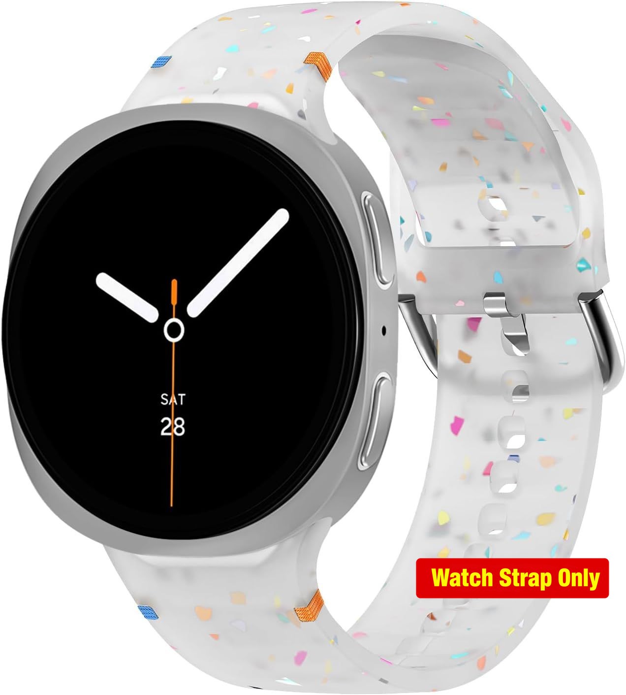No Gap Silicone Strap Compatible with Samsung Galaxy Watch 9/8 40mm 44mm