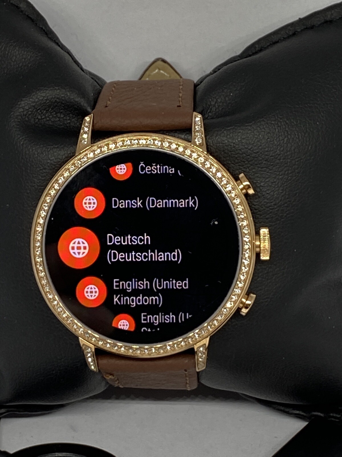 Fossil Gen 4 Authentic Digital Dial Smart Watch Custom Band FTW6011 LT433