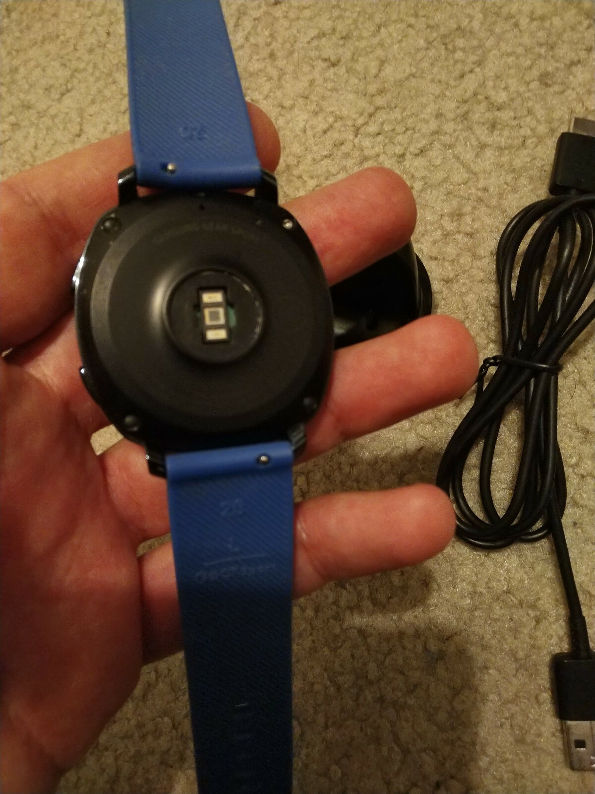 Samsung Gear Sport SM-R600NZKAXAR SM-R600, Blue, READ