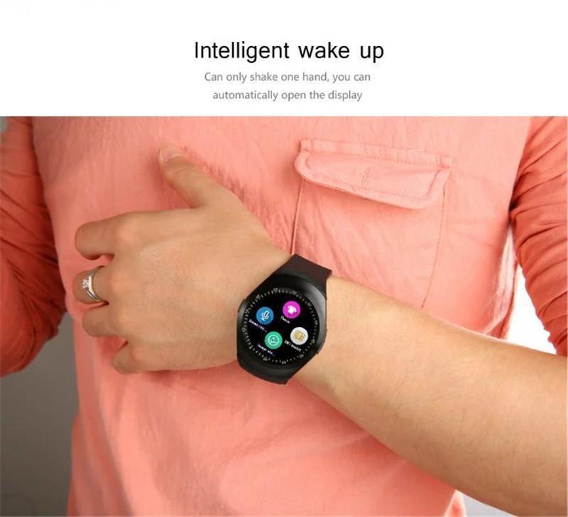 EPIC TIME- Bluetooth Smart Watch-Phone Mate-Round Touch Screen-SIM -Android OCUS