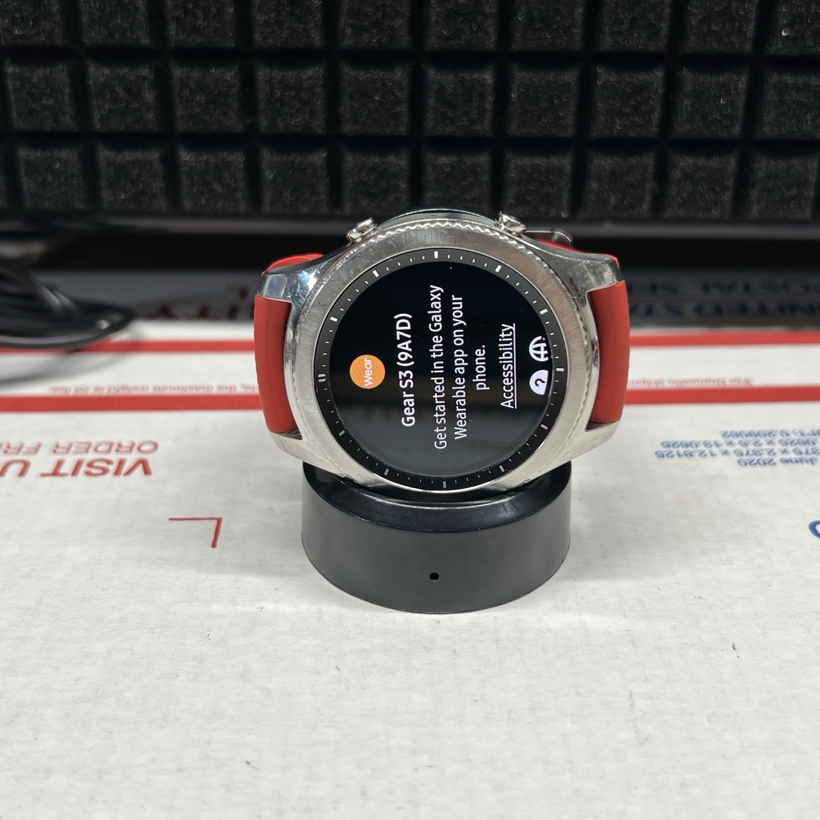 Samsung Galaxy Gear S3 Classic 46mm Stainless Steel Silver Case SM-R770