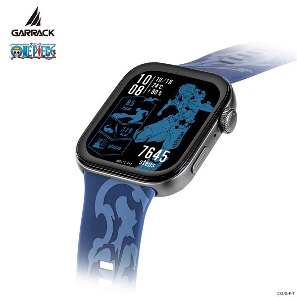 PSL GARRACK ONE PIECE Sanji Model / HUC-OP-FT3-S Smartwatch From JAPAN Fedex