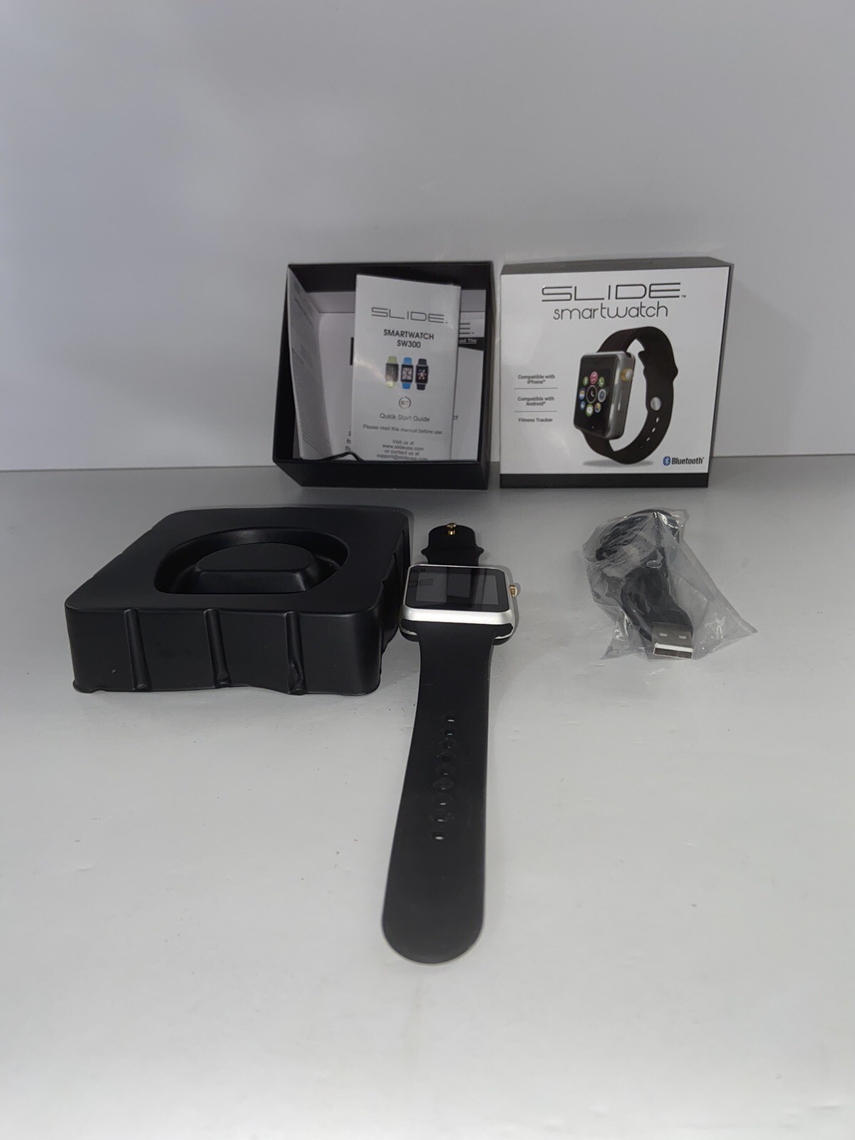 SLIDE SMARTWATCH SW300-BK