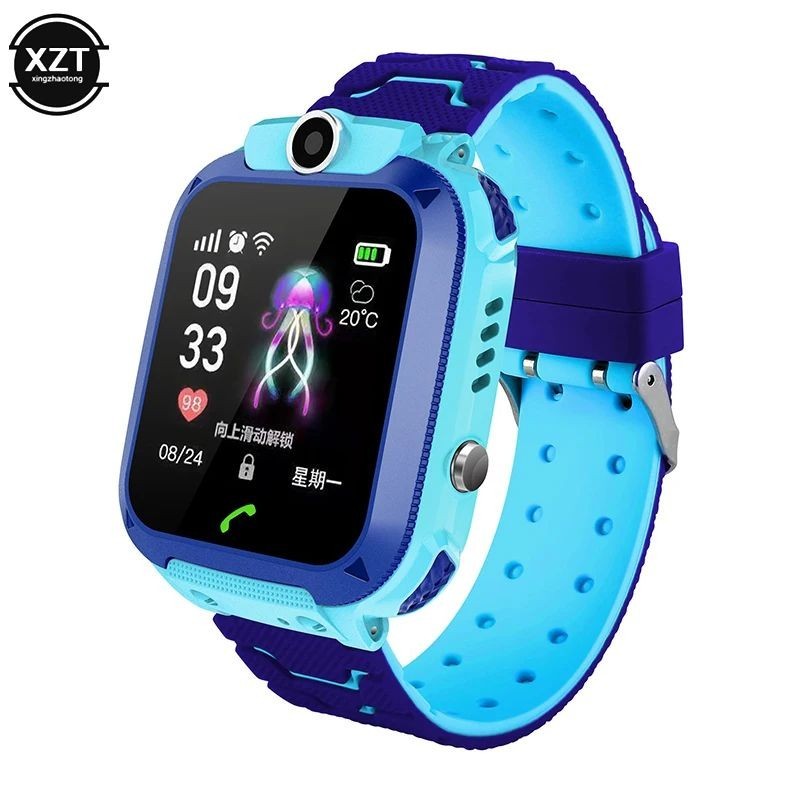 Smartwatch Kids GPS Tracker SOS IP67 SIM Call Digital Watch Kids
