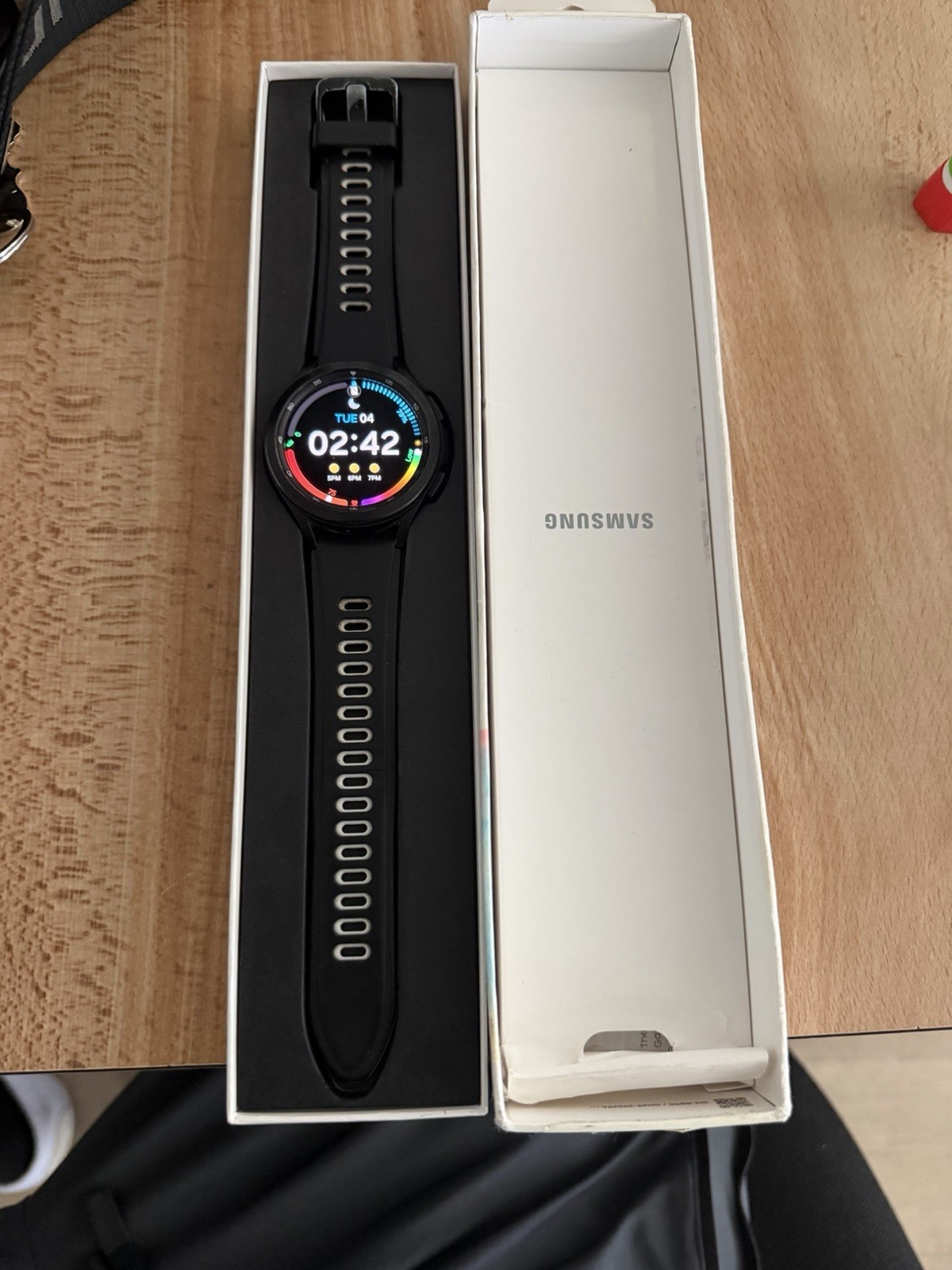 Samsung Galaxy Watch 4 Classic 46mm Smartwatch, Bluetooth, US Version – Black