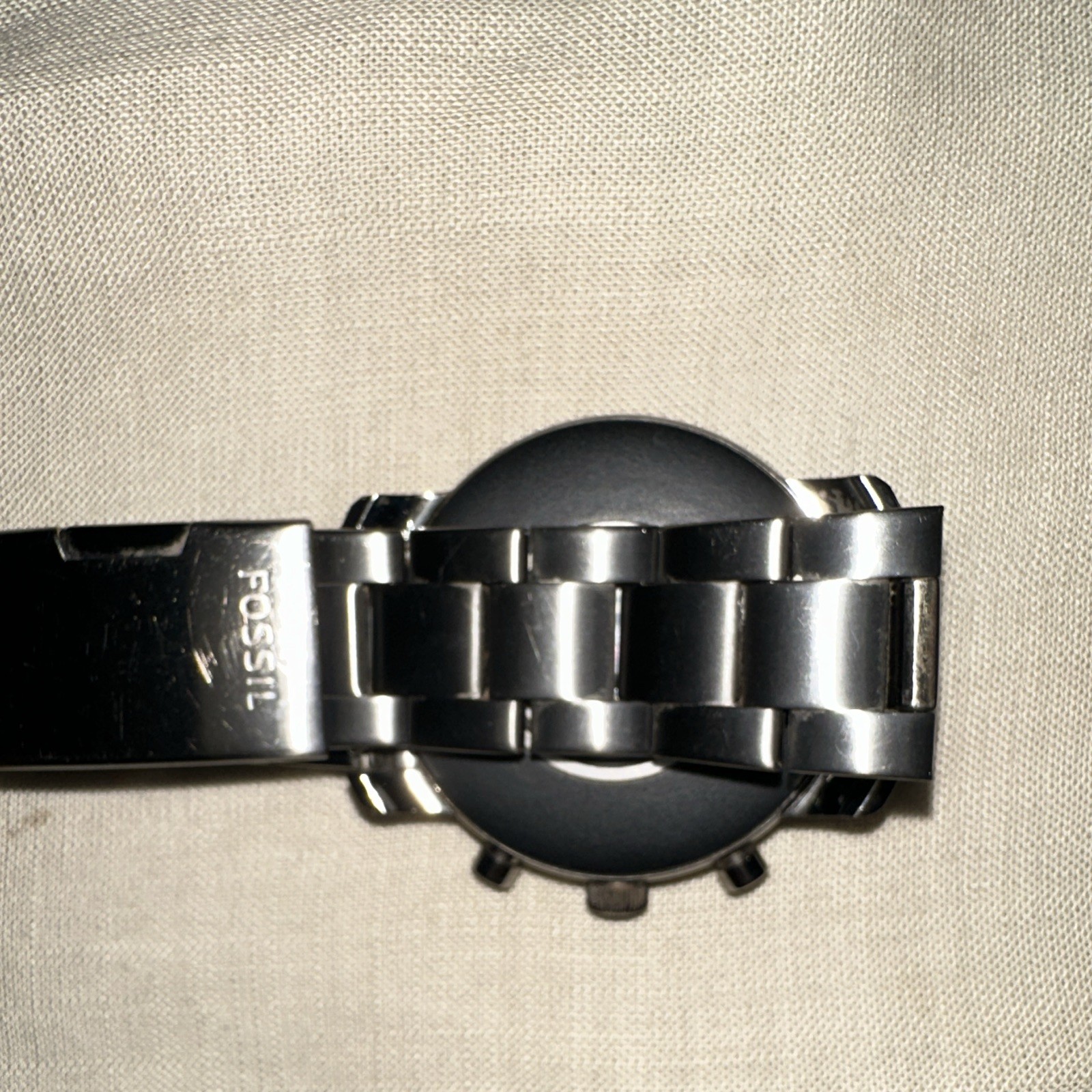 Fossil Gen 5 44mm Black Stainless Steel Smartwatch 8GB Wear OS BT Fitness