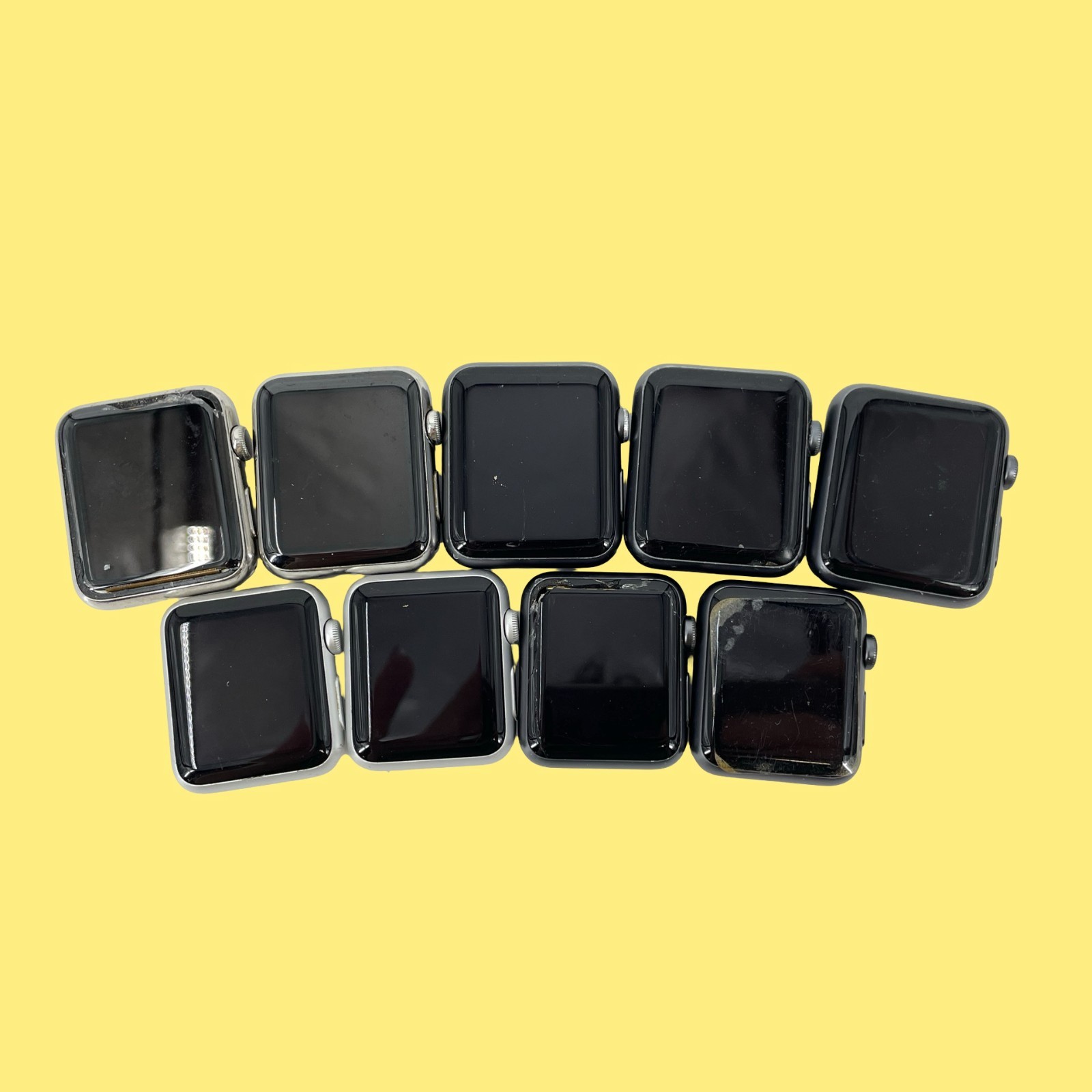 FOR PARTS x9 Apple Watch 7000 Series A1553 A1554 38mm 42mm Mix #5763 z65b32