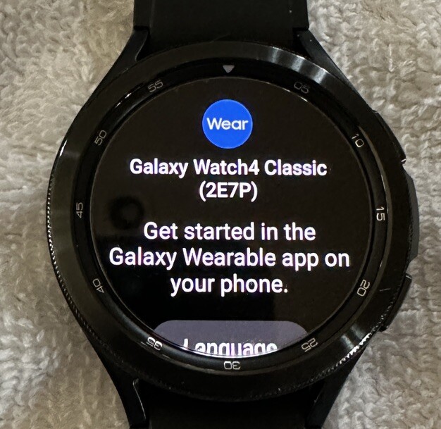 Samsung Galaxy Watch 4 Sport Band Black 46mm Stainless Steel Case LTE R895U