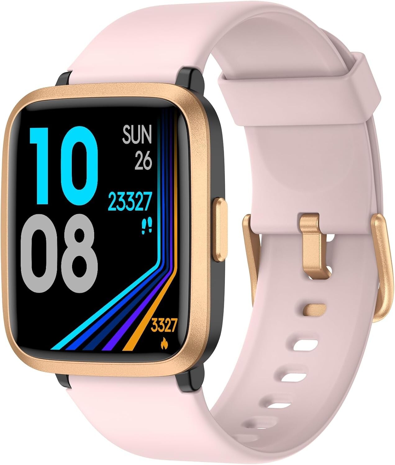 Livikey Smart Fitness Watch: Heart Rate & Sleep Tracker with 5 ATM Waterproofing