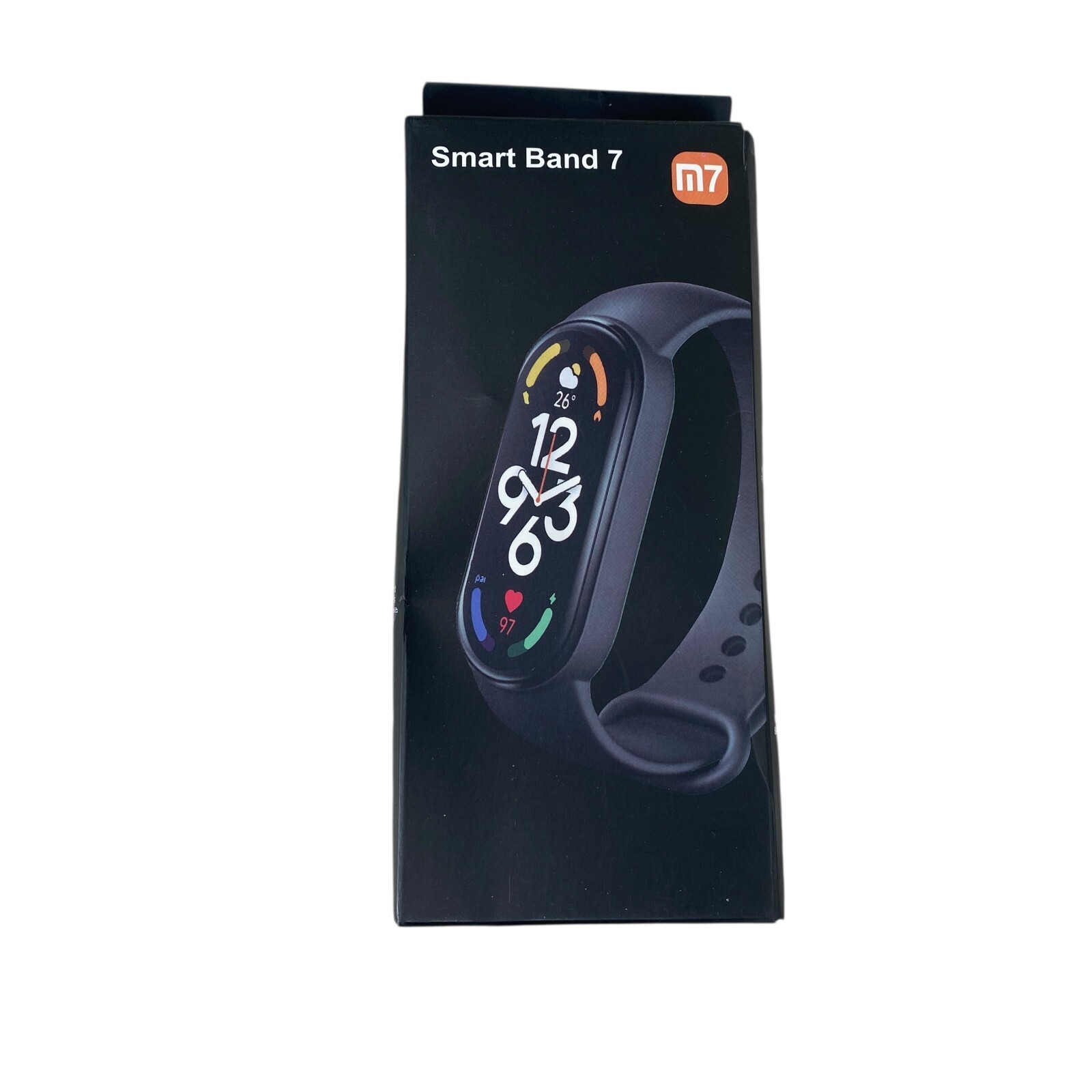 M7 Smart Band 7 Smart Watch Water Resistant Fitness, Blood, Heart/Stress Monitor