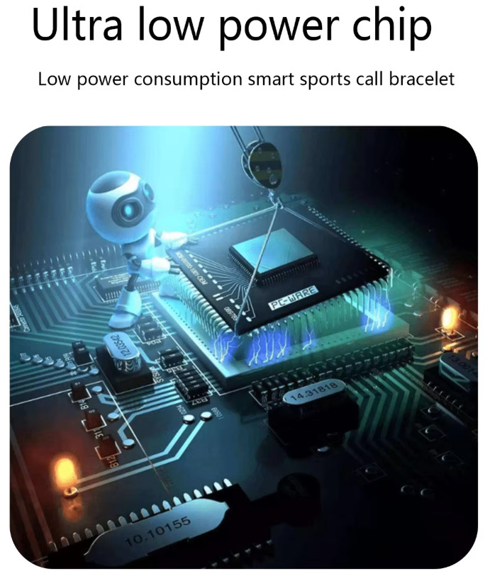C20 Pro Smart Watch Sport Fitness Tracker Bluetooth Call Heart Rate Android iOS